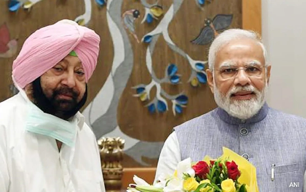 Amarinder Singh Meets PM Modi, Discusses Farmers’ Issues